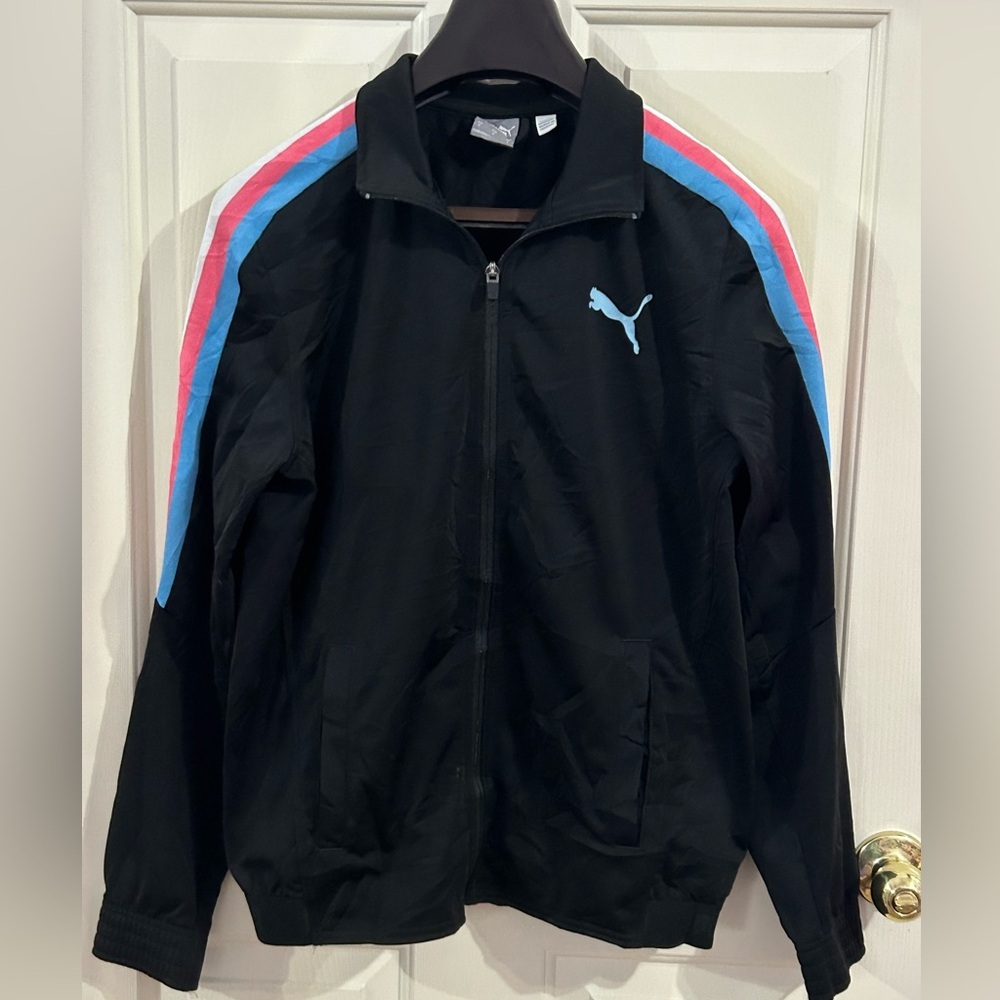 Puma Men’s Small Full Zip Color Block Track Jacket - Picture 2 of 9